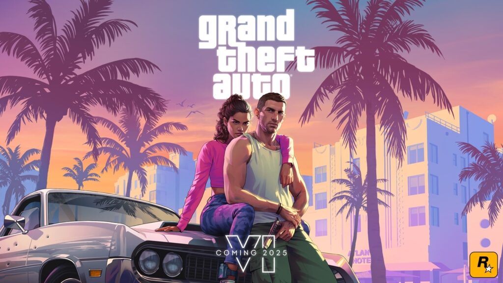 GTA VI Lucia a Jason Vice City artwork