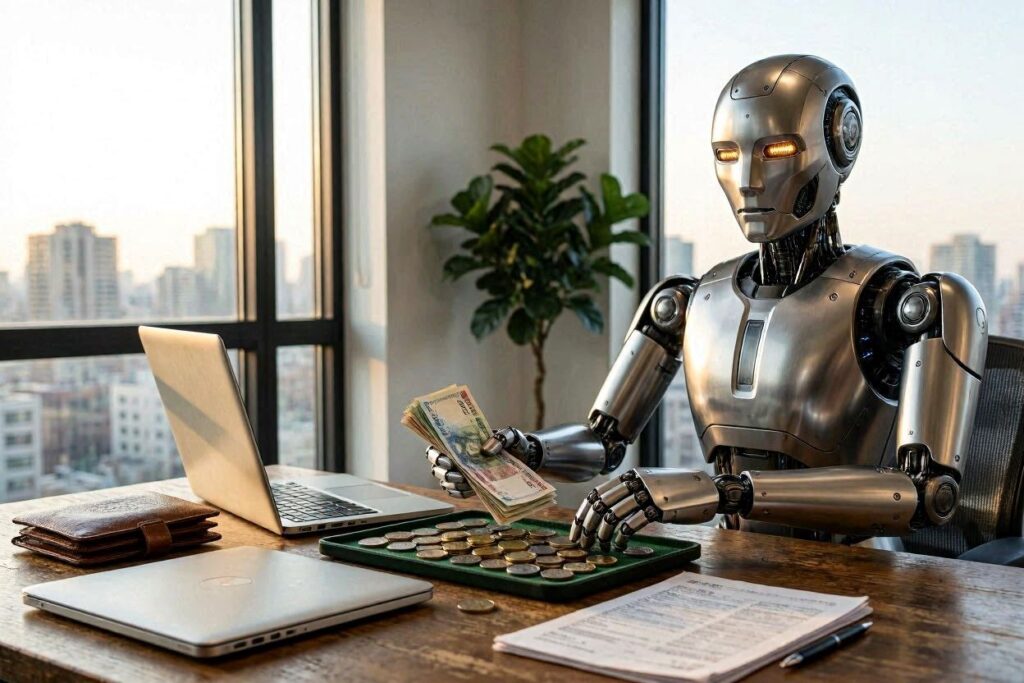 AI with physical money
